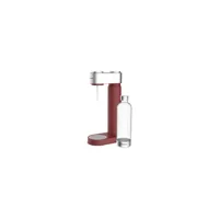 philips add4902rd - machine a soda rouge finitions chromées + cylindre 425g co² + 1 bouteille pet 1 litre